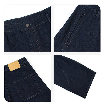 YAVIORA Curved Denim Jeans