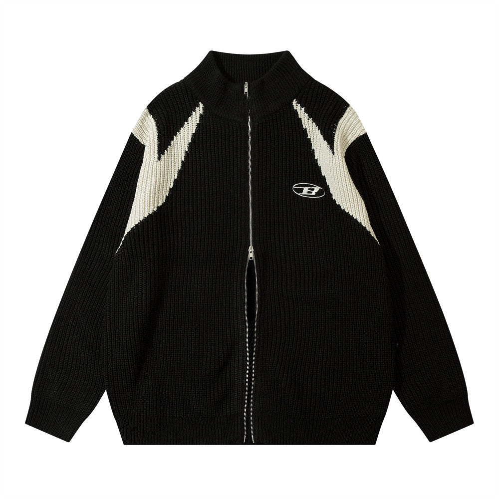 YAVIORA Color-Block-Cardigan