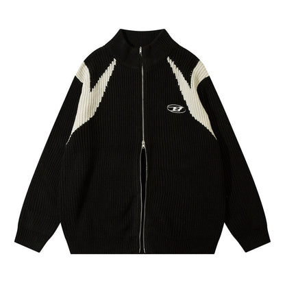 YAVIORA Color-Block-Cardigan
