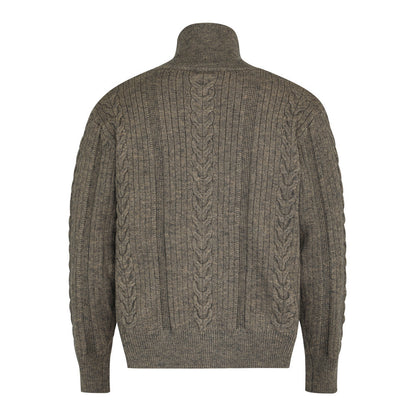 Cardigan en tricot torsadé YAVIORA
