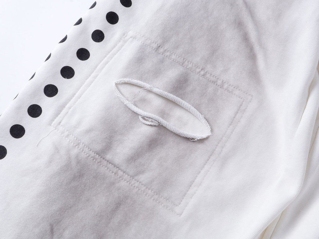 AVIORA Washed Ripped Drape Track Pants