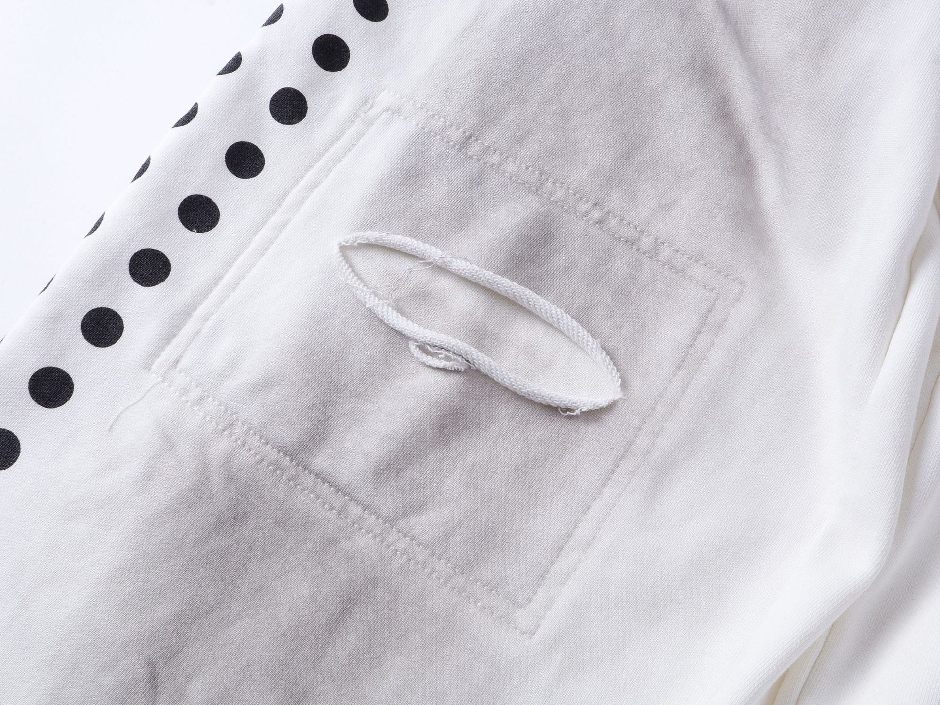 AVIORA Washed Ripped Drape Track Pants