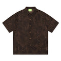 Yaviora Ripped Short-Sleeve Tie-Dye Shirt