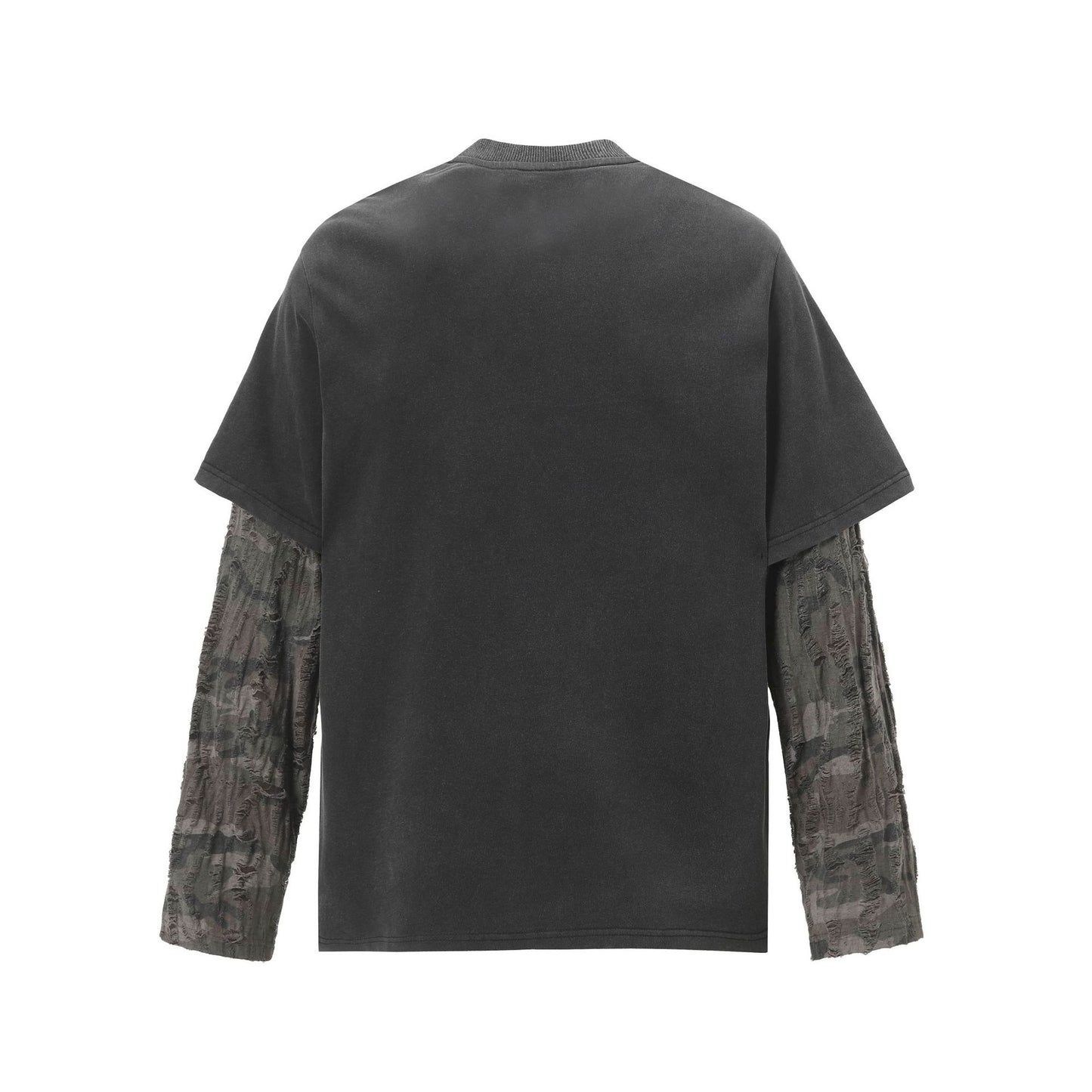 YAVIORA Distressed Layered Longsleeve