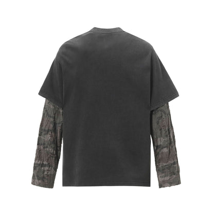 YAVIORA Distressed Layered Longsleeve