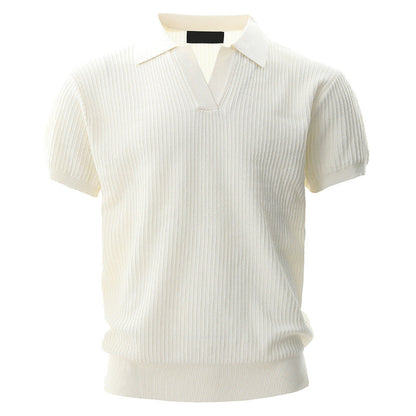 YAVIORA Knit Polo Shirt