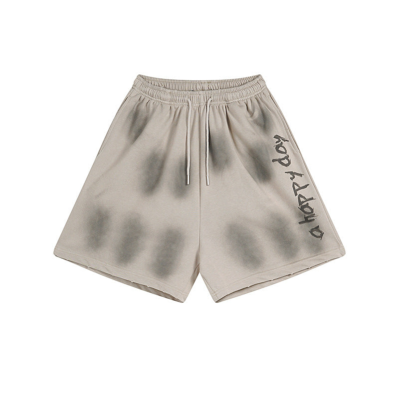 YAVIORA "Wasteland" Washed Shorts