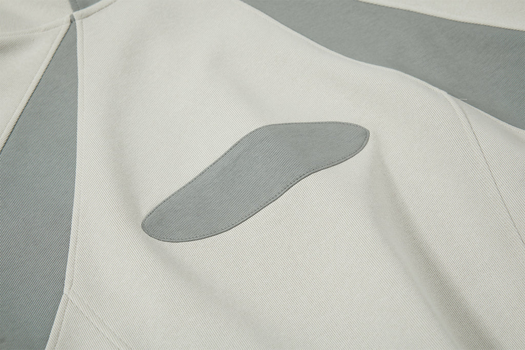 YAVIORA Hip Hoodie Patchwork Hooded Sweatshirt