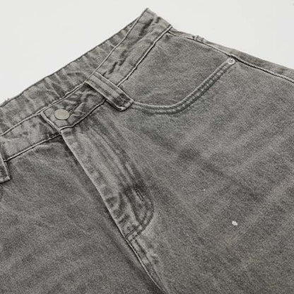 YAVIORA Paint Splatter Jeans