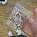 Yaviora oval-shaped trendy hiking multi-functional keychain
