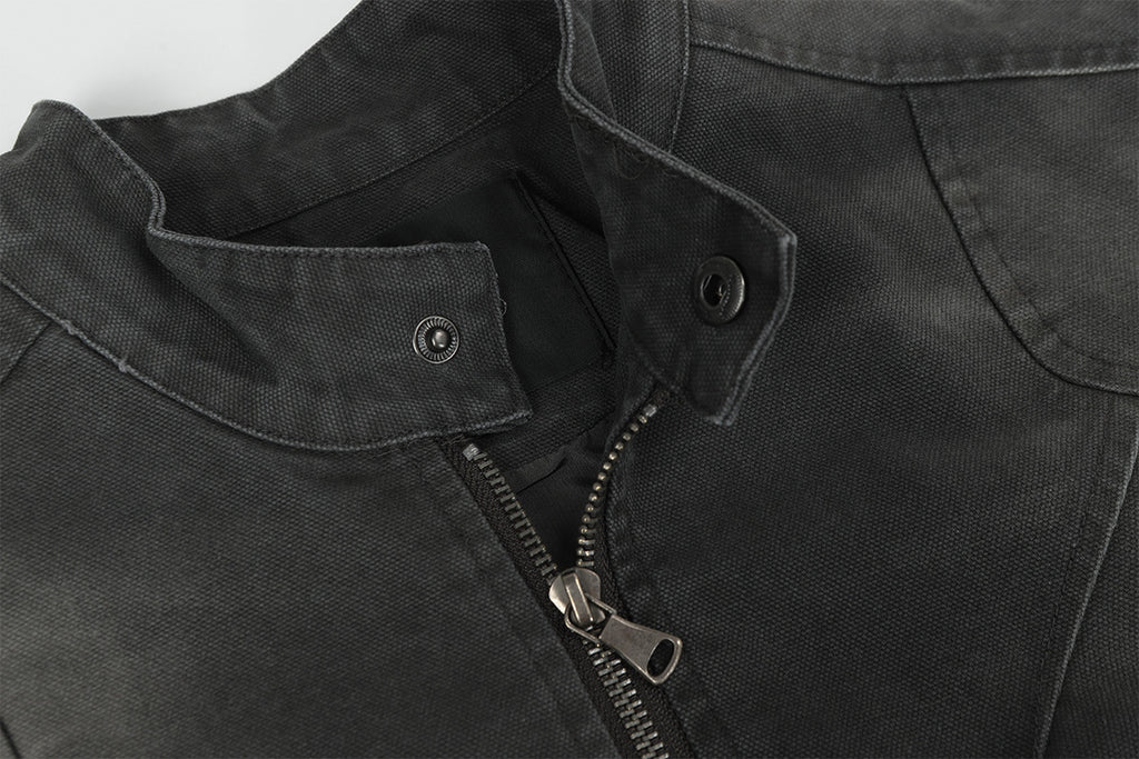 YAVIORA Vintage Canvas Jacket