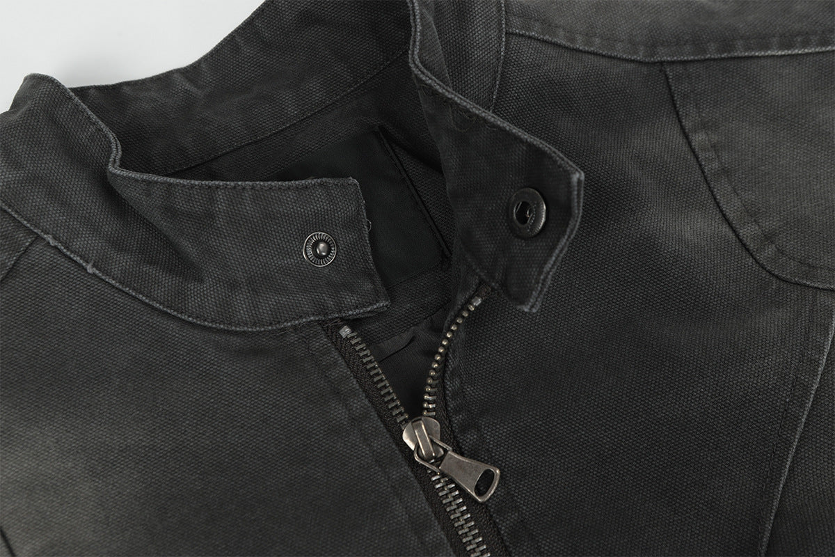 YAVIORA Vintage Canvas Jacket