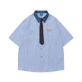 YAVIORA Colorblock Plaid Shirt