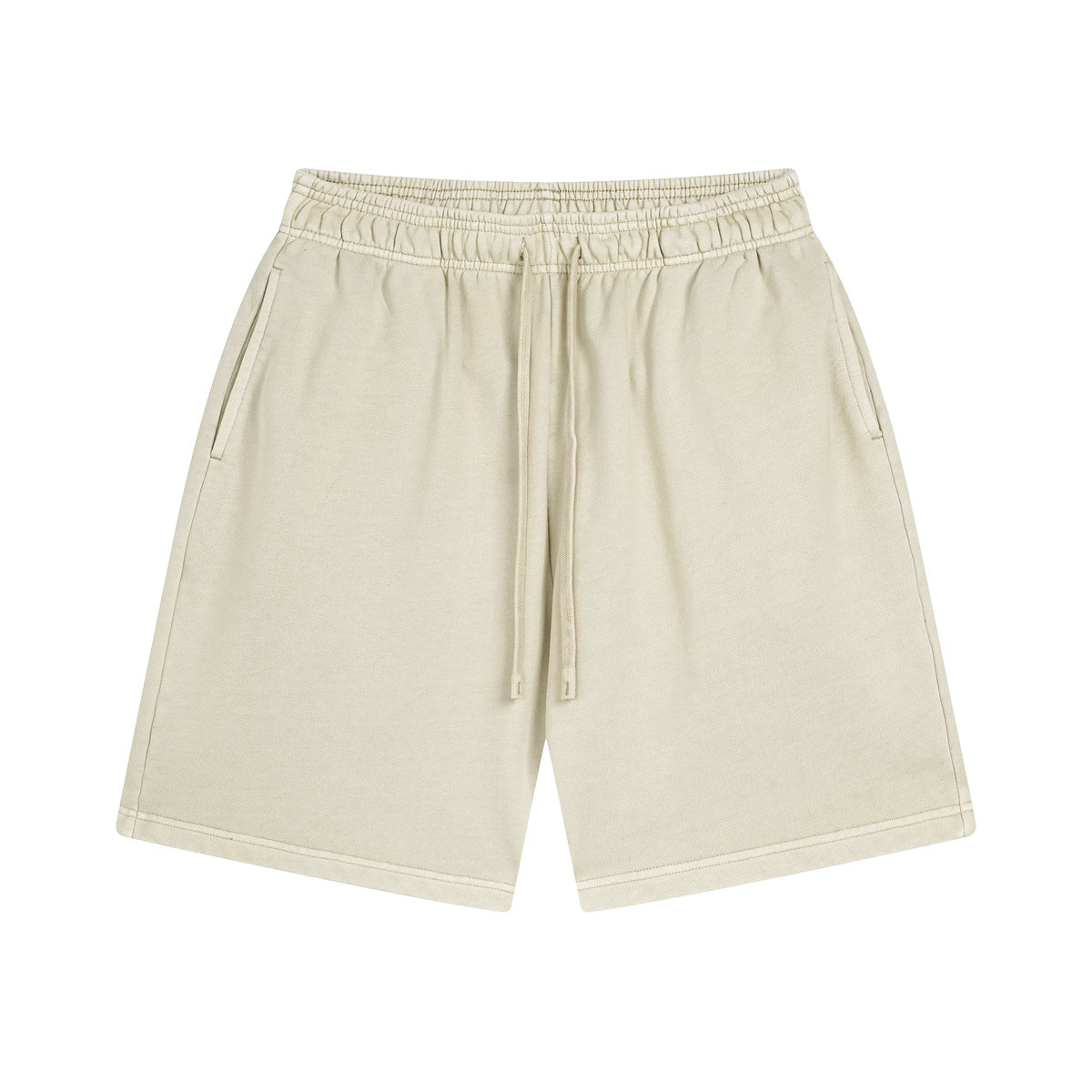 Yaviora Retro Terry Cotton Sports Shorts for Men