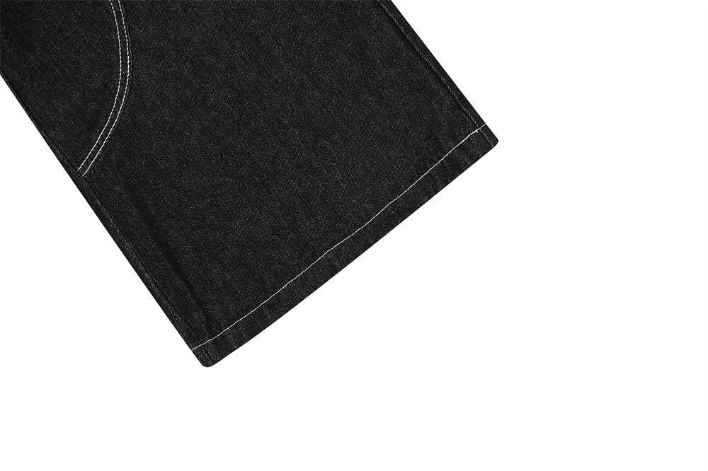 YAVIORA Deconstructed Pocket Jeans