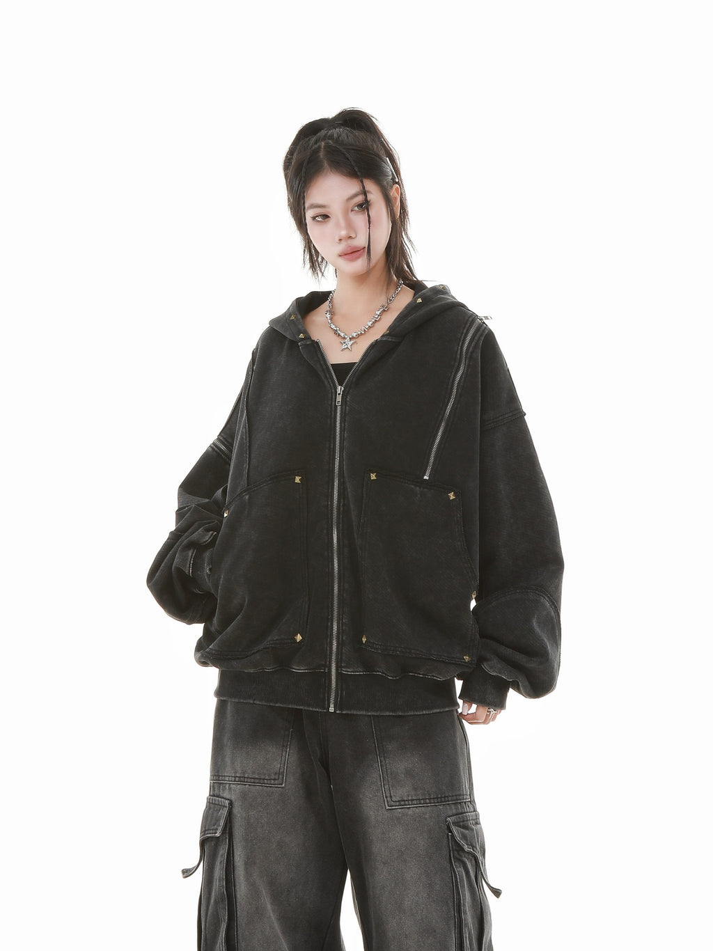 YAVIORA Wasteland Zip Hoodie