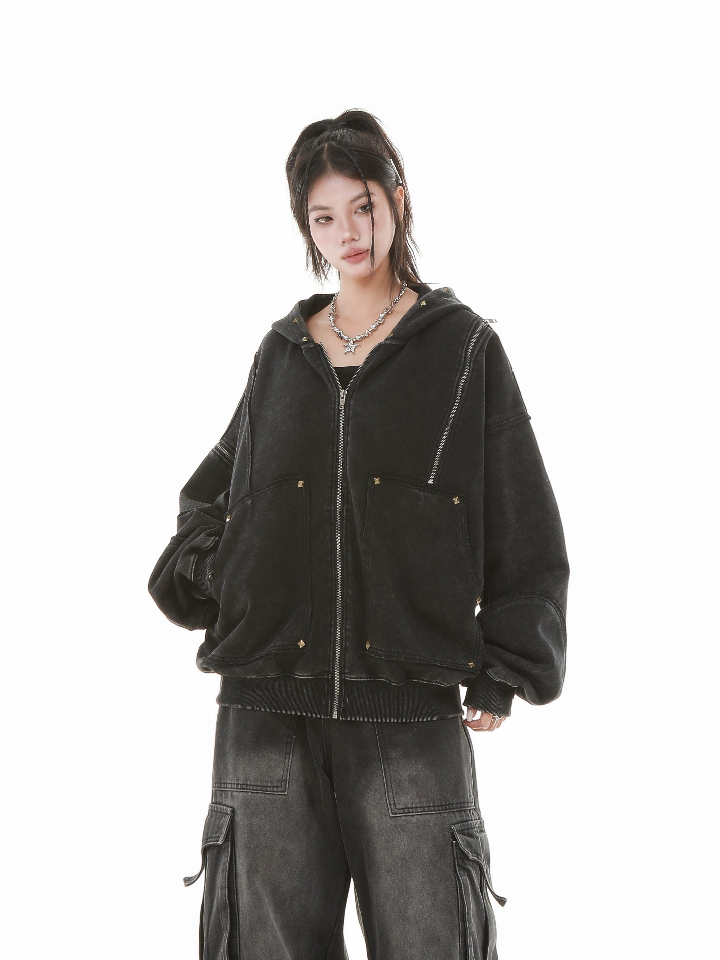 YAVIORA Wasteland Zip Hoodie