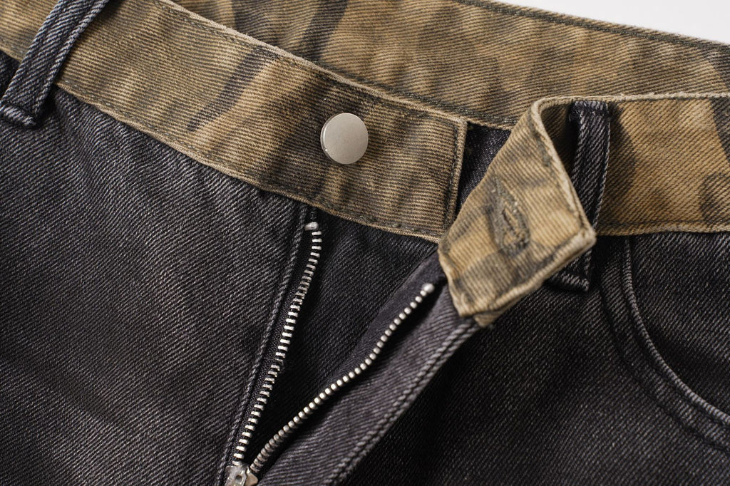 YAVIORA "Wasteland" Style Distressed Denim Shorts