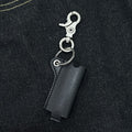 Vintage Leather Lighter Holder Keychain