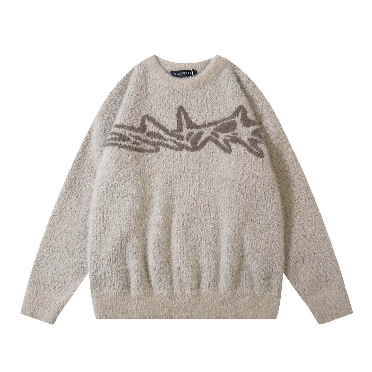 YAVIORA Jacquard-Strickpullover