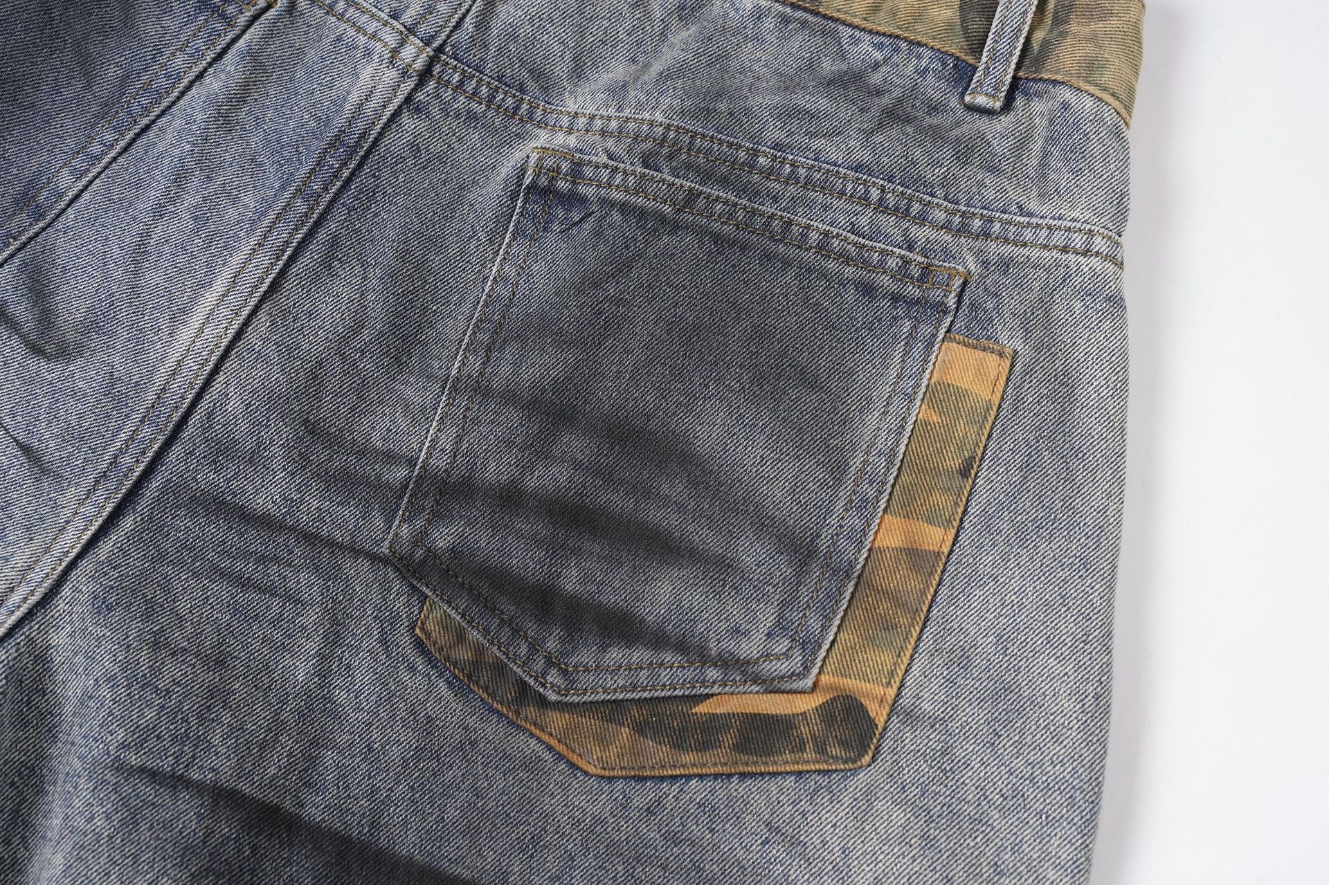 YAVIORA "Wasteland" Style Distressed Denim Shorts