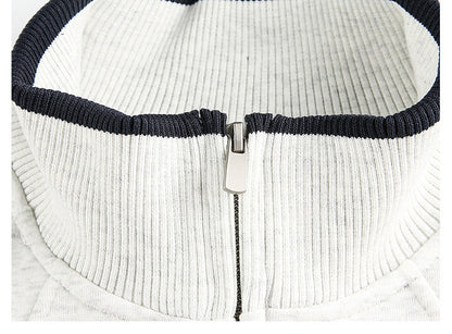 YAVIORA Gestreifte College-Jacke