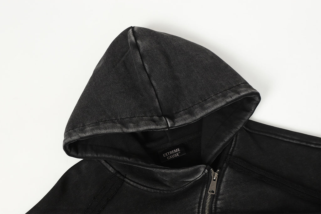YAVIORA Deconstructed Irregular Hoodie