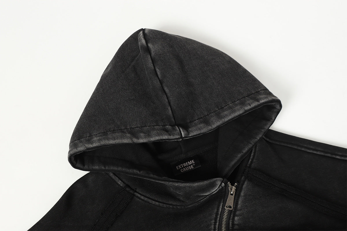 YAVIORA Deconstructed Irregular Hoodie