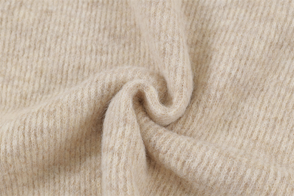 YAVIORA Contrast Stitch Sweater