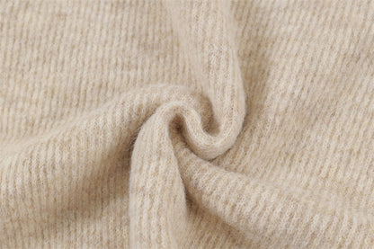 YAVIORA Contrast Stitch Sweater
