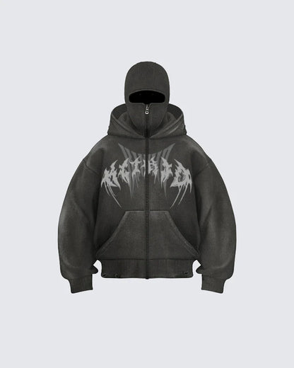 YAVIORA Gothic Star Hoodie