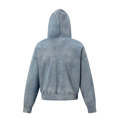 YAVIORA Abzeichen-Druck-Kapuzenpullover