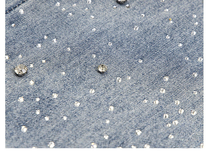 YAVIORA Strass-Weite Jeans