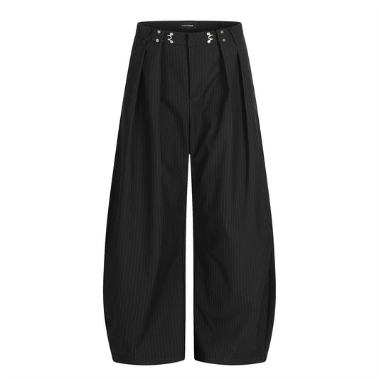 YAVIORA Striped Pleated Pants