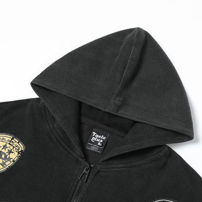 YAVIORA Collegiate Zip Hoodie