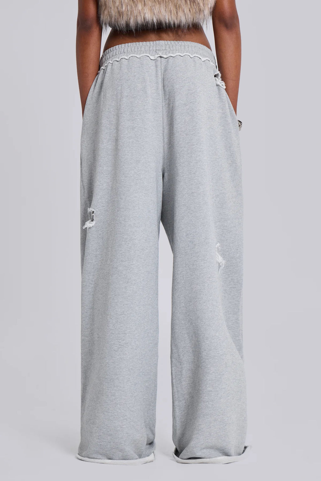 Y2K Hip-Hop Style Washed, Distressed, and Printed Jeans