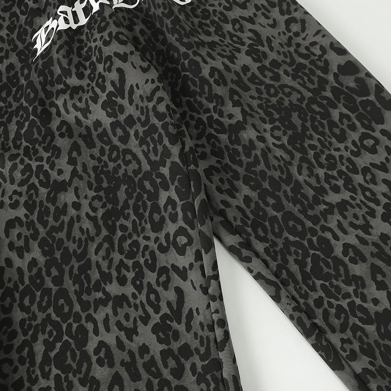 YAVIORA Leopard Print Sweatpants