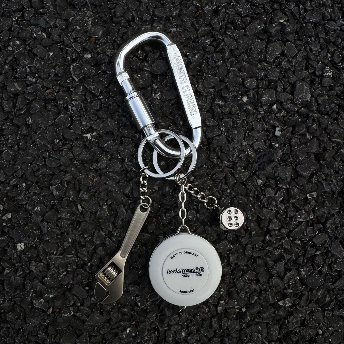 yaviora D-ring tape measure Cleanfit keychain