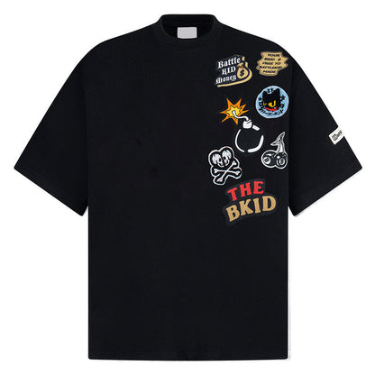 YAVIORA Graffiti Cartoon Tee