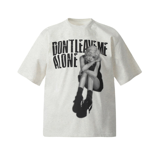 T-shirt à motif abstrait YAVIORA