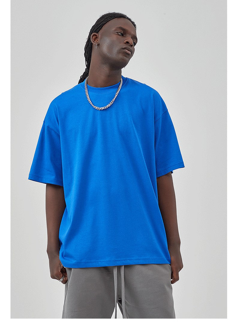 Yaviora 230G Double Yarn Pure Cotton Short-Sleeve T-Shirt