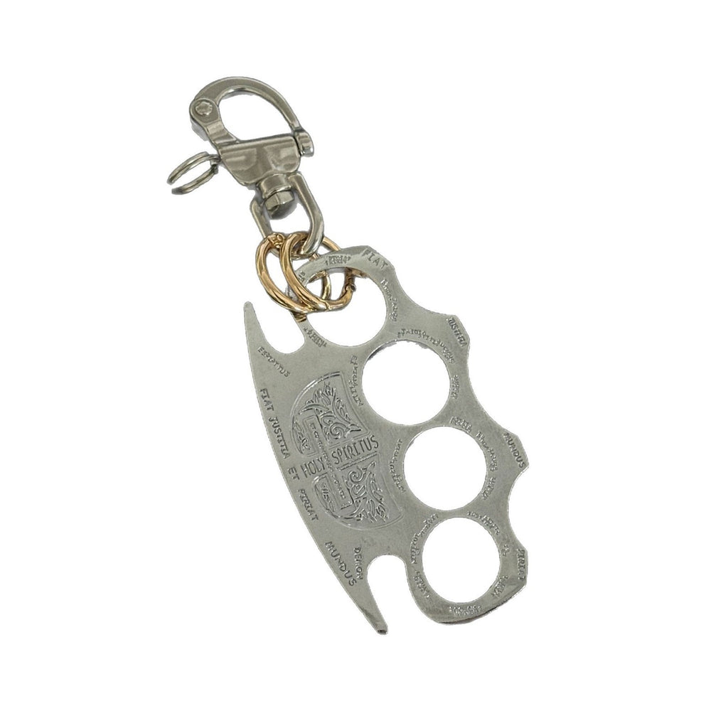Yaviora Heavy-Duty Knuckle Duster Waist Pendant Keychain
