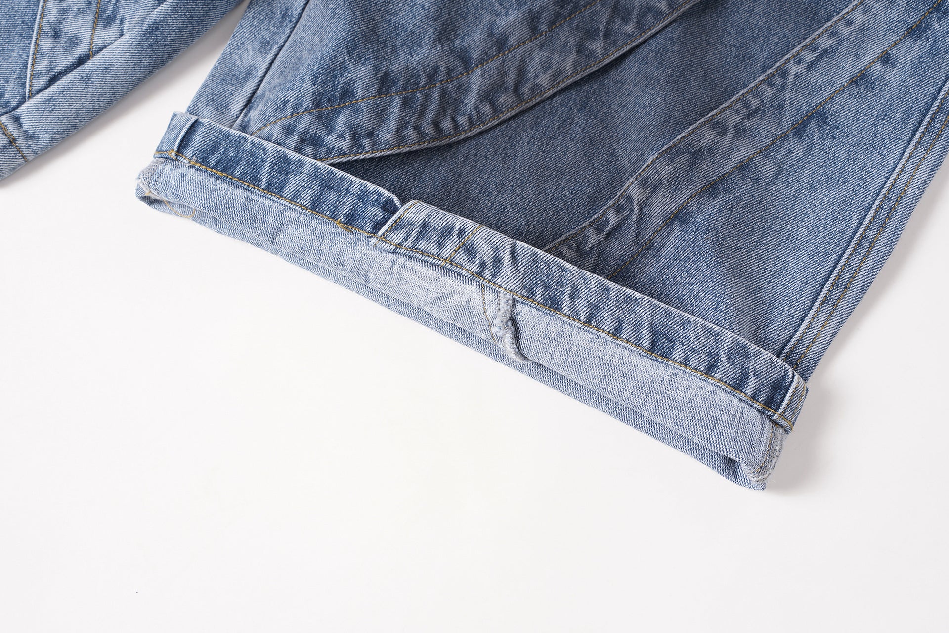 YAVIORA "Wasteland" Style Distressed Denim Shorts