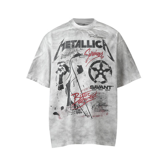 YAVIORA Rock Distressed Tee