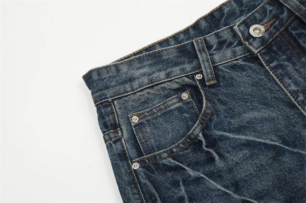 YAVIORA Flared Punk Jeans