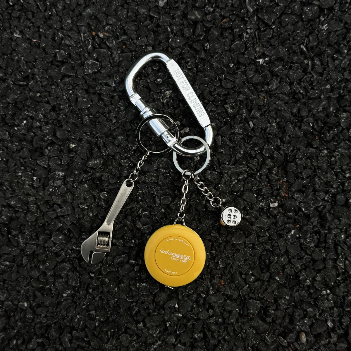 yaviora D-ring tape measure Cleanfit keychain