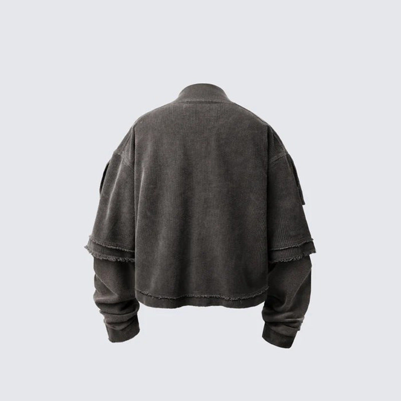YAVIORA Mud Dye Layered Tee