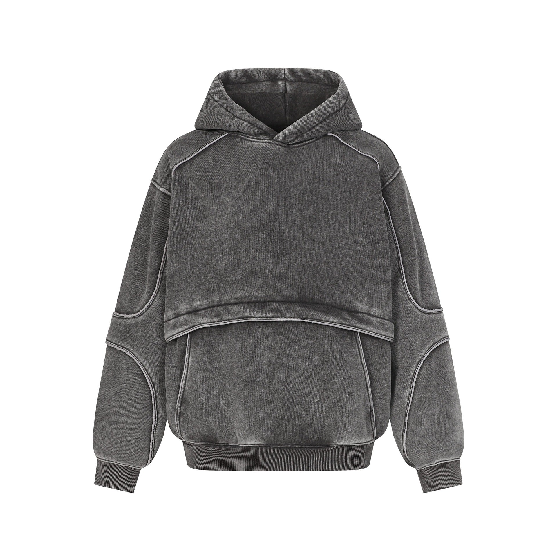 YAVIORA Functional Style American Hoodie