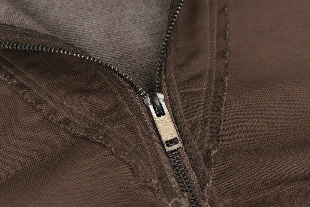 YAVIORA Deconstructed Batik Hoodie