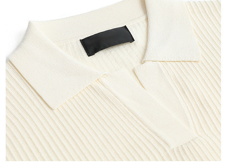 YAVIORA Knit Polo Shirt